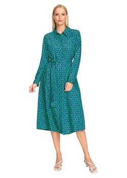 Heine Sukienka koszulowa w kolorze zielono-niebieskim ze sklepu Limango Polska w kategorii Sukienki - zdjęcie 174639121