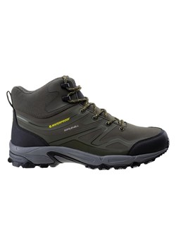 Buty Hi-Tec Hendon Mid Wp 92800376982 zielone ze sklepu ButyModne.pl w kategorii Buty trekkingowe męskie - zdjęcie 174639242