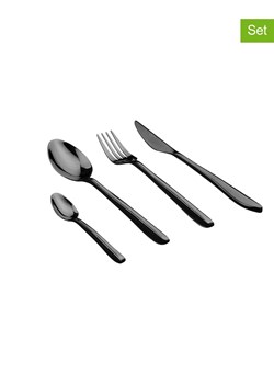 Björn 24-częściowy zestaw sztućców "Olaf" w kolorze czarnym - id: 13755865 - marki Björn - 174639984 Björn 24-częściowy zestaw sztućców "Olaf" w kolorze czarnym ze sklepu Limango Polska w kategorii Sztućce - zdjęcie 174639984