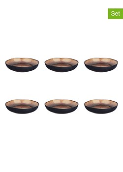 Björn Talerze głębokie (6 szt.) &quot;Iris&quot; w kolorze brązowym - Ø 22,5 cm ze sklepu Limango Polska w kategorii Naczynia - zdjęcie 174640062
