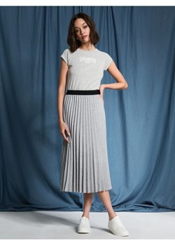 Sinsay - Spódnica plisowana - szary ze sklepu Sinsay w kategorii Spódnice - zdjęcie 174642730