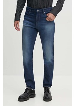 Armani Exchange jeansy męskie kolor niebieski 6DZJ13 Z1TTZ ze sklepu ANSWEAR.com w kategorii Jeansy męskie - zdjęcie 174647424