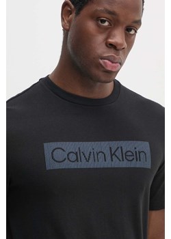 Calvin Klein t-shirt bawełniany męski kolor czarny z nadrukiem K10K113590 ze sklepu ANSWEAR.com w kategorii T-shirty męskie - zdjęcie 174647791