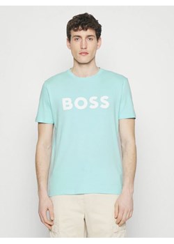 Hugo Boss Koszulka w kolorze turkusowym ze sklepu Limango Polska w kategorii T-shirty męskie - zdjęcie 174649114