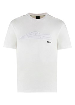 Hugo Boss Koszulka w kolorze białym ze sklepu Limango Polska w kategorii T-shirty męskie - zdjęcie 174649213