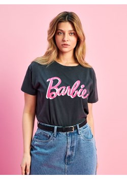 Sinsay - Koszulka Barbie - szary ze sklepu Sinsay w kategorii Bluzki damskie - zdjęcie 174649843