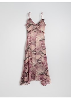 Reserved - Sukienka w zwierzęcy nadruk - wielobarwny ze sklepu Reserved w kategorii Sukienki - zdjęcie 174651000