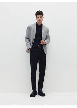 Reserved - Marynarka slim fit - jasnoszary ze sklepu Reserved w kategorii Marynarki męskie - zdjęcie 174651010