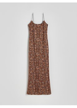 Reserved - Sukienka w zwierzęcy wzór - wielobarwny ze sklepu Reserved w kategorii Sukienki - zdjęcie 174651142