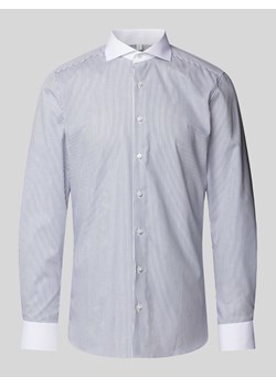 Koszula biznesowa o kroju slim fit z kołnierzykiem typu cutaway ze sklepu Peek&Cloppenburg  w kategorii Koszule męskie - zdjęcie 174651261