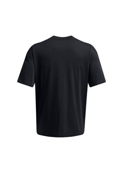 Męski t-shirt z nadrukiem Under Armour UA M Hw Os Sm Box Ss - czarny ze sklepu Sportstylestory.com w kategorii T-shirty męskie - zdjęcie 174653543