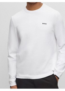 Hugo Boss Sweter w kolorze białym ze sklepu Limango Polska w kategorii Swetry męskie - zdjęcie 174654171