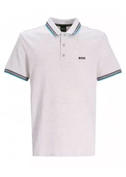 Hugo Boss Koszulka polo w kolorze szarym ze sklepu Limango Polska w kategorii T-shirty męskie - zdjęcie 174654200