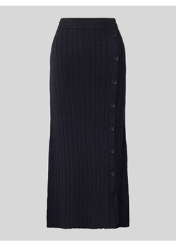 Spódnica z dzianiny z listwą guzikową ze sklepu Peek&Cloppenburg  w kategorii Spódnice - zdjęcie 174655241