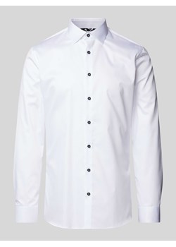 Koszula biznesowa o kroju Super Slim Fit z kołnierzykiem typu kent ze sklepu Peek&Cloppenburg  w kategorii Koszule męskie - zdjęcie 174655272