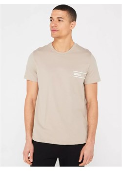 Hugo Boss Koszulka w kolorze beżowym ze sklepu Limango Polska w kategorii T-shirty męskie - zdjęcie 174655814