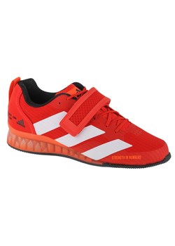 Buty adidas Adipower Weightlifting 3 GY8924 czerwone ze sklepu ButyModne.pl w kategorii Buty sportowe męskie - zdjęcie 174656302