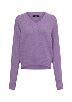 Weekend Max Mara Sweter damski z dzianiny z zawartością alpaki - Visita Kobiety Wełna bzowy jednolity ze sklepu vangraaf w kategorii Swetry damskie - zdjęcie 174657022