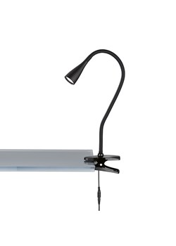 FH Lighting Lampa LED w kolorze czarnym z klipsem - wys. 35 cm ze sklepu Limango Polska w kategorii Oświetlenie - zdjęcie 174657114