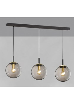 FISCHER &amp; HONSEL Lampa wisząca &quot;Dini&quot; w kolorze szarym - 110 x 25 cm ze sklepu Limango Polska w kategorii Kolczyki - zdjęcie 174657220