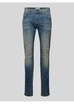 Jeansy o kroju slim fit z 5 kieszeniami model ‘ANBASS’ ze sklepu Peek&Cloppenburg  w kategorii Jeansy męskie - zdjęcie 174662073