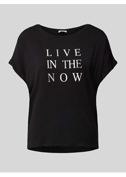 T-shirt o kroju relaxed fit z nadrukiem z napisem ze sklepu Peek&Cloppenburg  w kategorii Bluzki damskie - zdjęcie 174665474