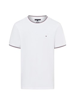 Tommy Hilfiger Koszulka męska Mężczyźni Bawełna biały jednolity ze sklepu vangraaf w kategorii T-shirty męskie - zdjęcie 174672284