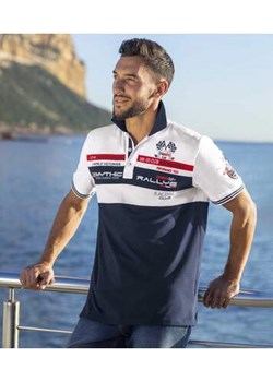 Polo ze stretchem z dzianiny Pika Racing - id: 14758487 - marki Atlas For Men - 174672763 Polo ze stretchem z dzianiny Pika Racing ze sklepu Atlas For Men w kategorii T-shirty męskie - zdjęcie 174672763