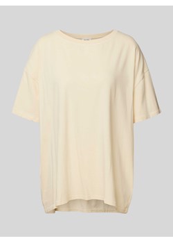 T-shirt z wyhaftowanym logo model ‘PYMAZ’ ze sklepu Peek&Cloppenburg  w kategorii Bluzki damskie - zdjęcie 174673413