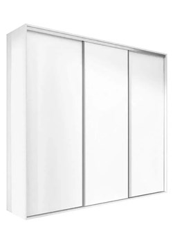 Biała przesuwna szafa 275 cm - Estori 5X ze sklepu Edinos.pl w kategorii Meble - zdjęcie 174675730