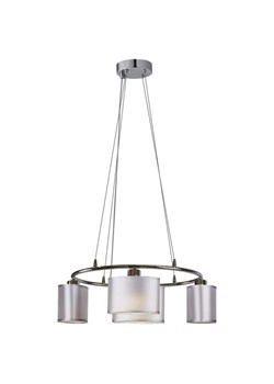 Nowoczesna srebrna lampa wisząca - K540-Torva ze sklepu Edinos.pl w kategorii Lampy wiszące - zdjęcie 174675951