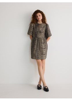 Reserved - Sukienka w zwierzęcy wzór - wielobarwny ze sklepu Reserved w kategorii Sukienki - zdjęcie 174679304