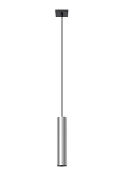 Chromowana lampa wisząca tuba - A414 K9-L45 ze sklepu Edinos.pl w kategorii Lampy wiszące - zdjęcie 174681870