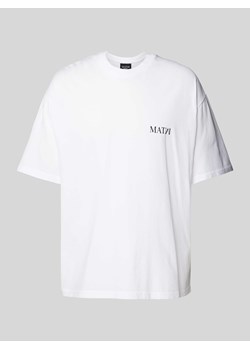 T-shirt z nadrukiem z logo — MATW X Review ze sklepu Peek&Cloppenburg  w kategorii T-shirty męskie - zdjęcie 174682082