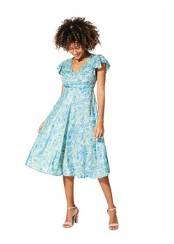Aller Simplement Sukienka w kolorze turkusowo-niebieskim ze sklepu Limango Polska w kategorii Sukienki - zdjęcie 174686790