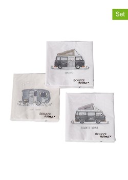 Boltze Serwetki (60 szt.) &quot;Vanlife&quot; w kolorze biało-szarym ze sklepu Limango Polska w kategorii Akcesoria kuchenne - zdjęcie 174687533