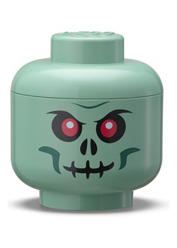 LEGO Pojemnik &quot;Skeleton&quot; w kolorze zielonym - wys. 12,3 x Ø 10,5 cm ze sklepu Limango Polska w kategorii Kosze i pudełka na zabawki - zdjęcie 174687564