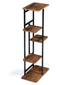 IDOMYA Essentials Regał &quot;Elize&quot; w kolorze brązowym na rośliny - 43 x 95 x 23,5 cm ze sklepu Limango Polska w kategorii Regały i witryny - zdjęcie 174688123