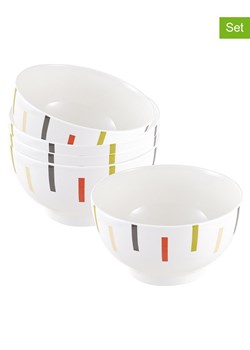 Benetton Miski (4 szt.) w kolorze białym ze wzorem - 650 ml ze sklepu Limango Polska w kategorii Naczynia - zdjęcie 174688134