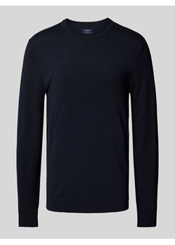 Sweter z imitacji dzianiny ze sklepu Peek&Cloppenburg  w kategorii Swetry męskie - zdjęcie 174689380