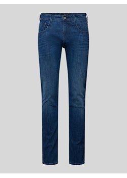 Jeansy o kroju slim fit z 5 kieszeniami model ‘ANBASS’ ze sklepu Peek&Cloppenburg  w kategorii Jeansy męskie - zdjęcie 174689700