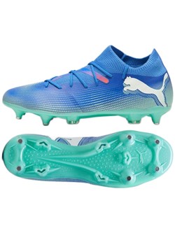 Buty Puma Future 7 Match MxSG 107933-01 niebieskie ze sklepu ButyModne.pl w kategorii Buty sportowe męskie - zdjęcie 174689981