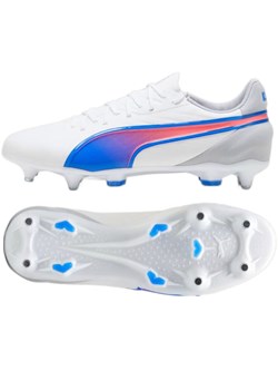 Buty Puma King Match MxSG 107875-02 białe ze sklepu ButyModne.pl w kategorii Buty sportowe męskie - zdjęcie 174689982