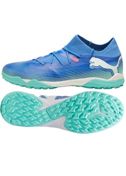 Buty Puma Furure 7 Match Tt 107937-01 niebieskie ze sklepu ButyModne.pl w kategorii Buty sportowe męskie - zdjęcie 174689983