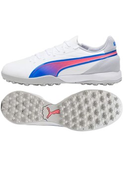 Buty Puma King Match Tt 107879-02 białe ze sklepu ButyModne.pl w kategorii Buty sportowe męskie - zdjęcie 174689984