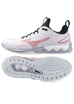 Buty Mizuno Wave Luminous 3 V1GA242021 białe ze sklepu ButyModne.pl w kategorii Buty sportowe męskie - zdjęcie 174690010