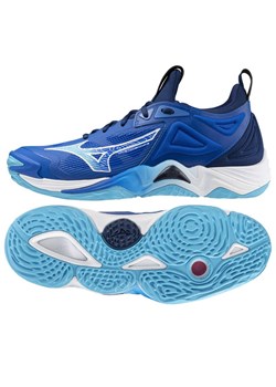 Buty Mizuno Wave Momentum 3 V1GA231201 niebieskie ze sklepu ButyModne.pl w kategorii Buty sportowe męskie - zdjęcie 174690011