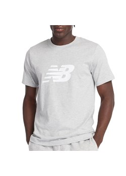 Koszulka New Balance MT43906AG - szara ze sklepu streetstyle24.pl w kategorii T-shirty męskie - zdjęcie 174690272