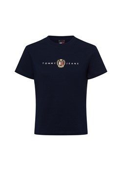 Tommy Jeans Koszulka damska Kobiety Bawełna granatowy jednolity ze sklepu vangraaf w kategorii Bluzki damskie - zdjęcie 174690580