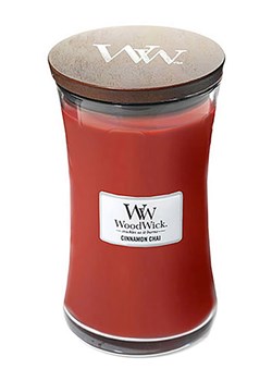 WoodWick Świeca zapachowa &quot;Cinnamon Chai&quot; - 609,5 g ze sklepu Limango Polska w kategorii Świece i dyfuzory - zdjęcie 174690710